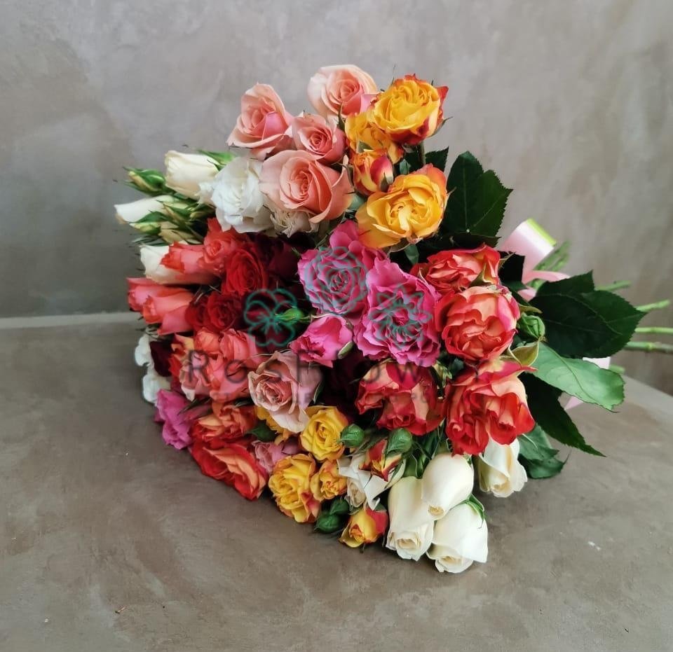 Букет цветов из: Розы в Пушкинские Горы