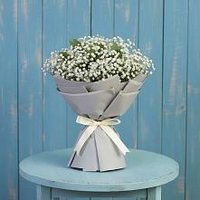 Букет цветов из:  Гипсофила в Пушкинские Горы
