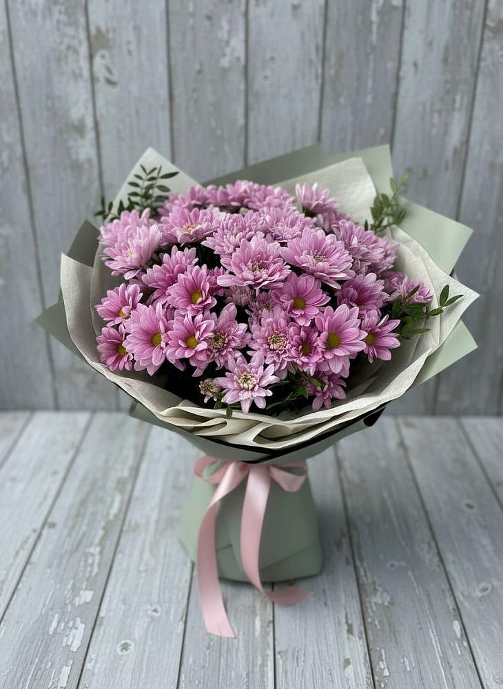 Букет цветов из: Хризантемы в Пушкинские Горы