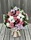Букет цветов из: Альстромерии, Гвоздики, Розы и Хризантемы в Пушкинские Горы