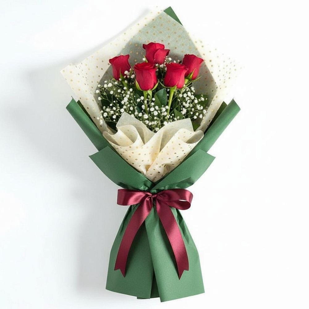 Букет цветов из: Розы в Пушкинские Горы