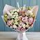 Букет цветов из: Альстромерии и Розы в Пушкинские Горы