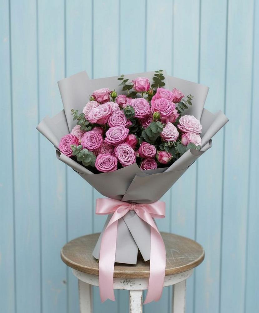 Букет цветов из: Розы в Пушкинские Горы