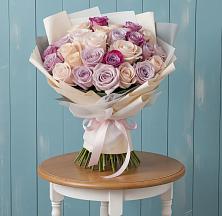 Букет цветов из:  Розы в Пушкинские Горы