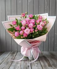 Букет Розовый кустик в Пушкинские Горы
