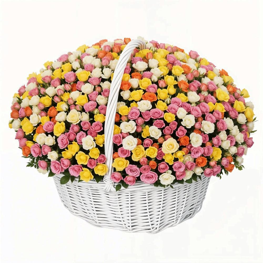 Премиум букет из: Розы в Пушкинские Горы