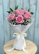 Букет цветов из:  Розы в Пушкинские Горы