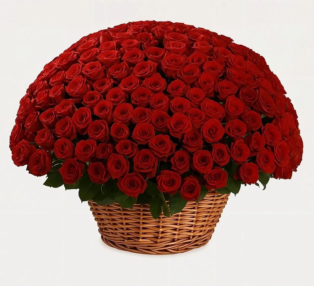 Премиум букет из: Розы в Пушкинские Горы