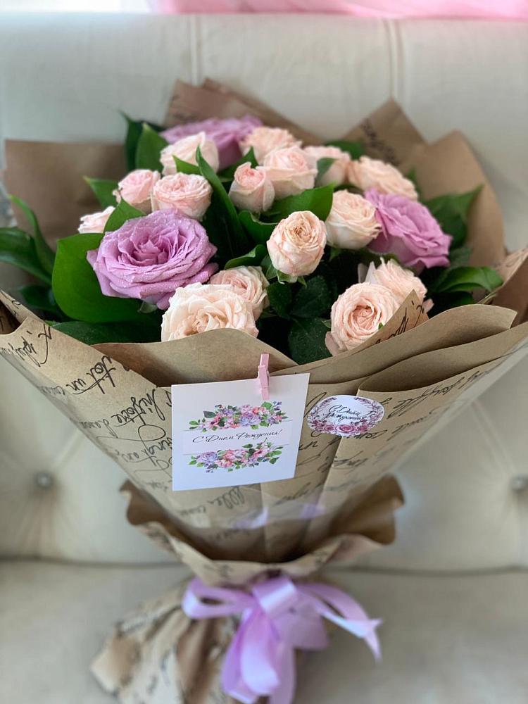 Букет цветов из: Розы в Пушкинские Горы