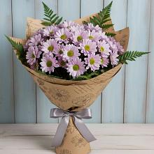 Букет цветов из:  Хризантемы в Пушкинские Горы
