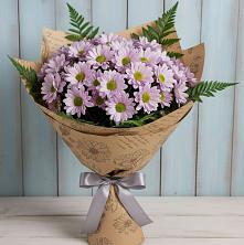 Букет цветов из:  Хризантемы в Пушкинские Горы