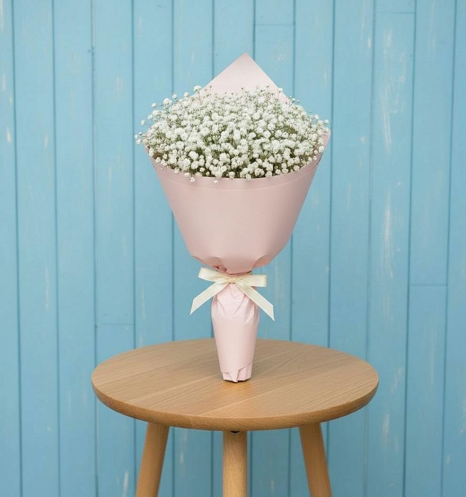 Букет цветов из: Гипсофила в Пушкинские Горы