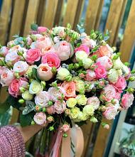 Букет цветов из:  Розы #REPLACE_PRED# Пушкинские Горы