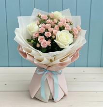 Букет цветов из:  Розы #REPLACE_PRED# Пушкинские Горы