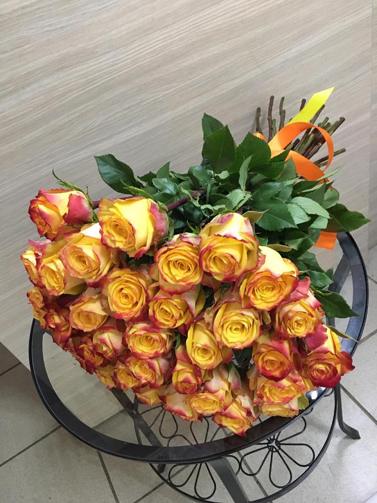 Букет Желтые розы в Пушкинские Горы