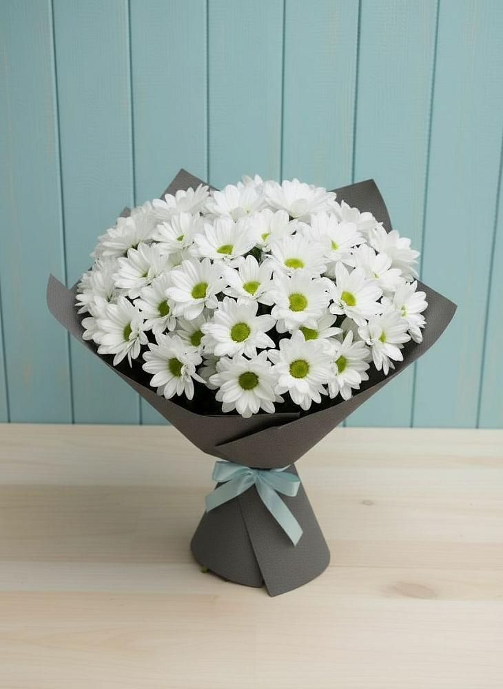 Букет цветов из: Хризантемы в Пушкинские Горы