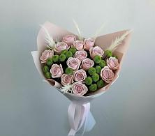 Букет цветов из:  Розы и Хризантемы #REPLACE_PRED# Пушкинские Горы