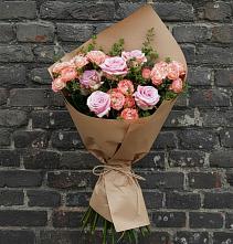 Букет цветов из:  Розы в Пушкинские Горы