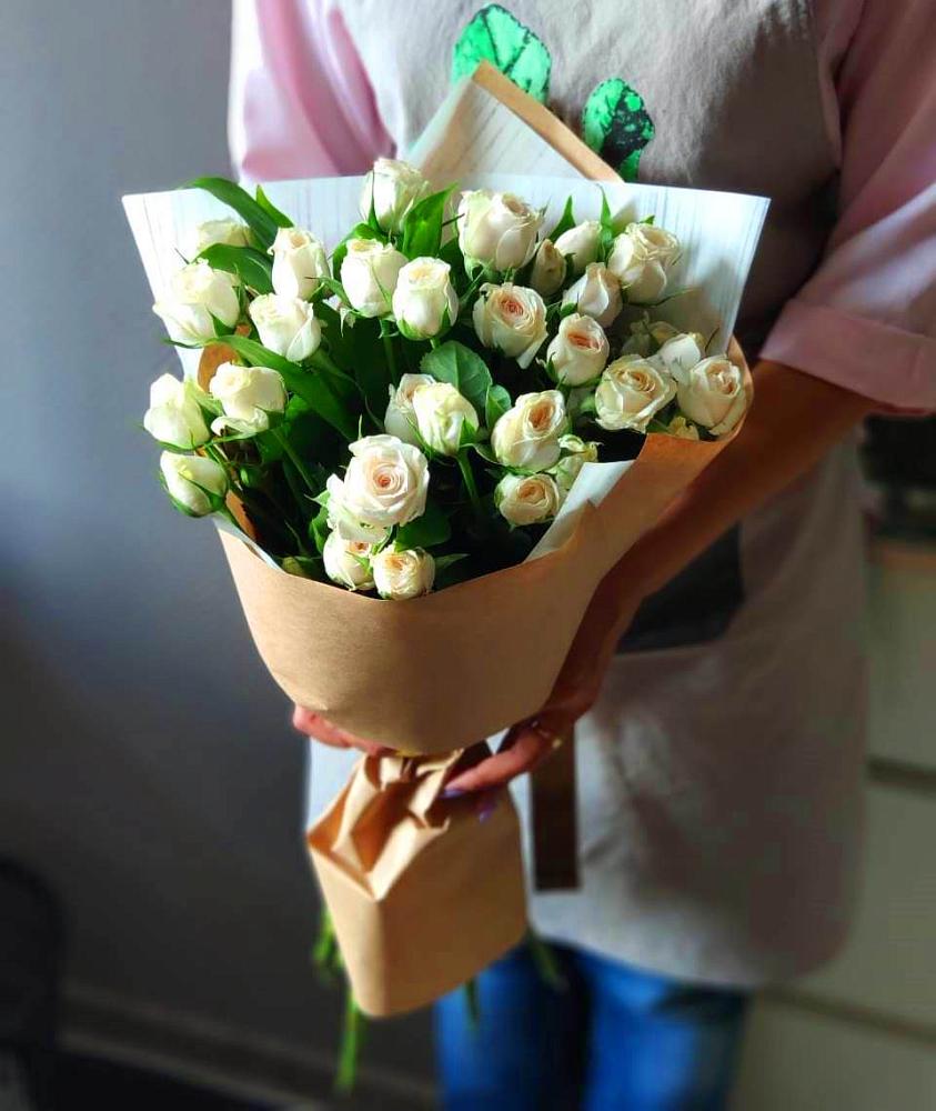 Букет цветов из: Розы в Пушкинские Горы