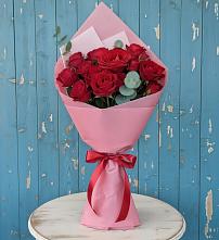 Букет цветов из:  Розы в Пушкинские Горы