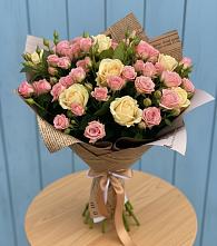 Букет цветов из:  Розы #REPLACE_PRED# Пушкинские Горы