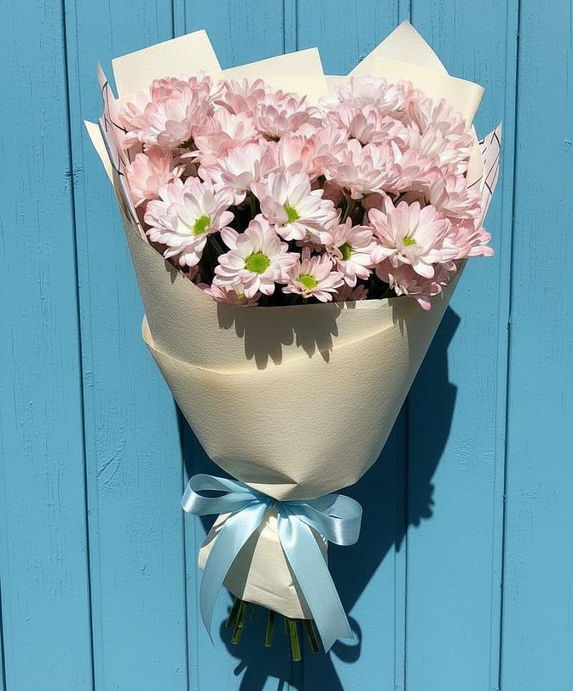 Букет цветов из: Хризантемы в Пушкинские Горы