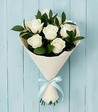 Букет цветов из:  Розы в Пушкинские Горы