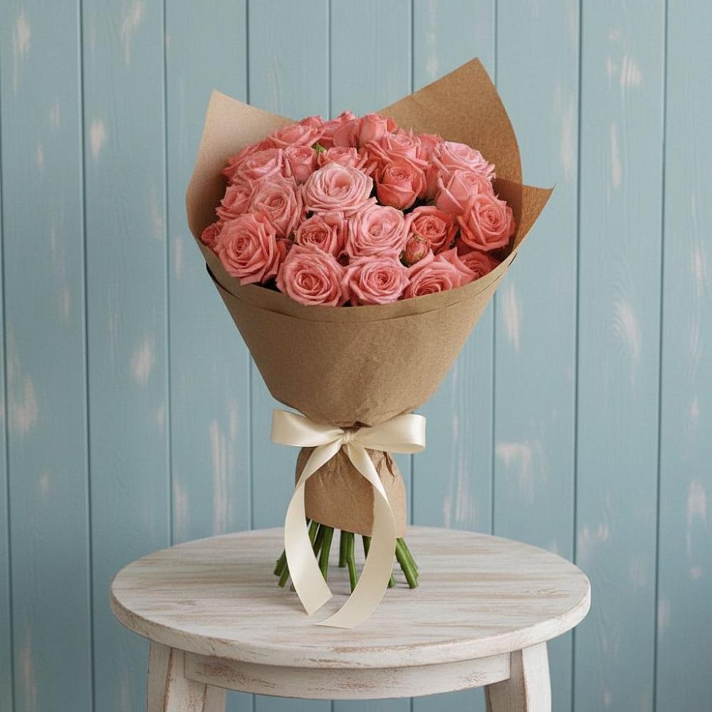 Букет цветов из: Розы в Пушкинские Горы