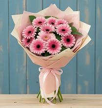 Букет цветов из:  Герберы в Пушкинские Горы
